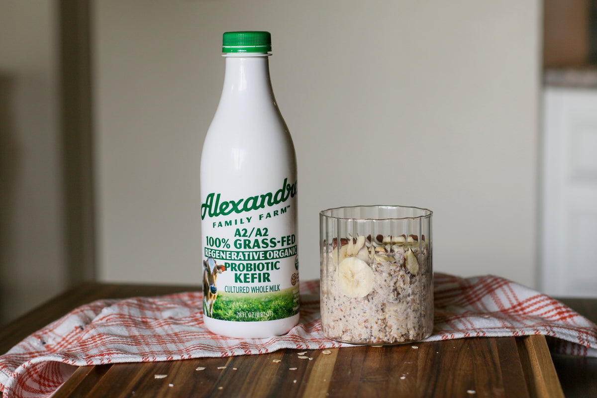 Kefir Overnight Oats &ndash; Alexandre Family Farm