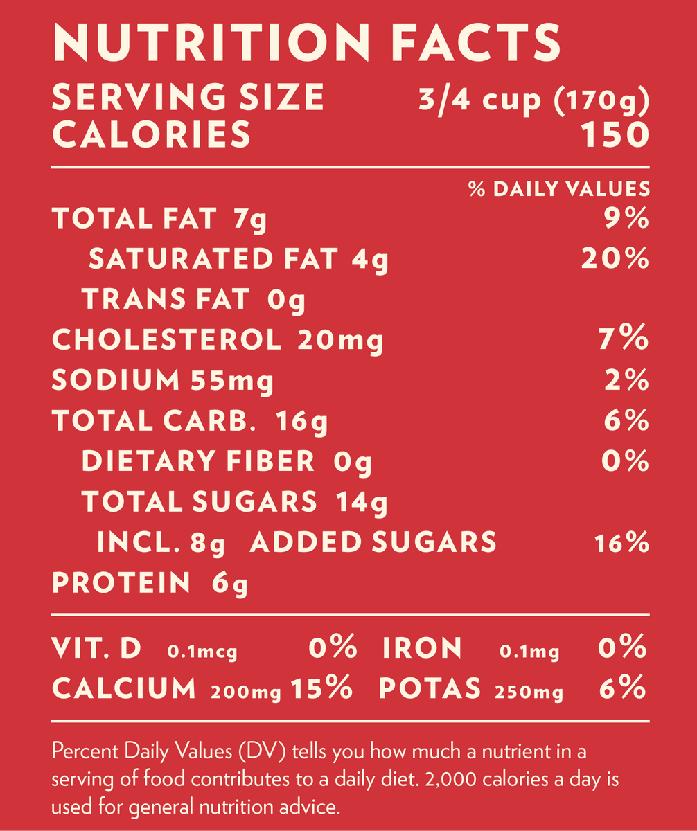 100 Grassfed Vanilla Yogurt, A2/A2, Organic, Regenerative Alexandre