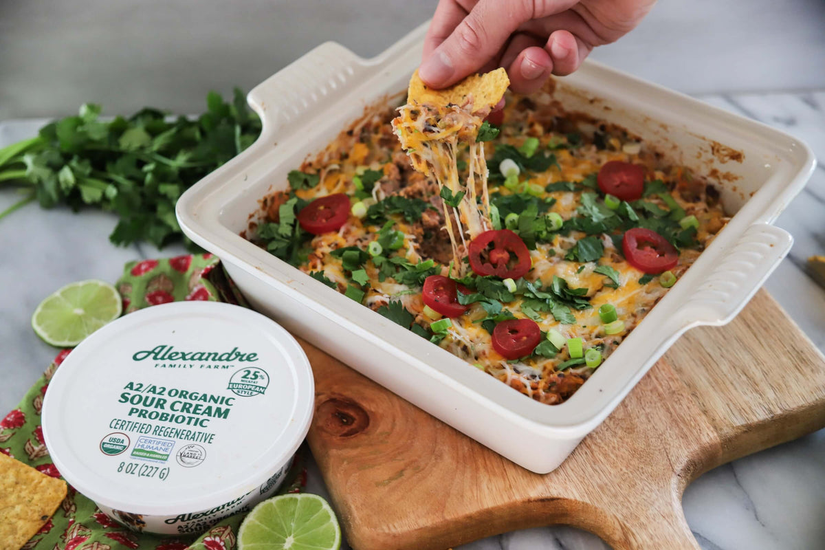 Bubbly Mexican Bean Dip
