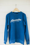 Deep Blue Crewneck Sweater - $55