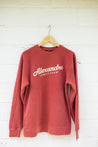 Red Crewneck Sweater - $55