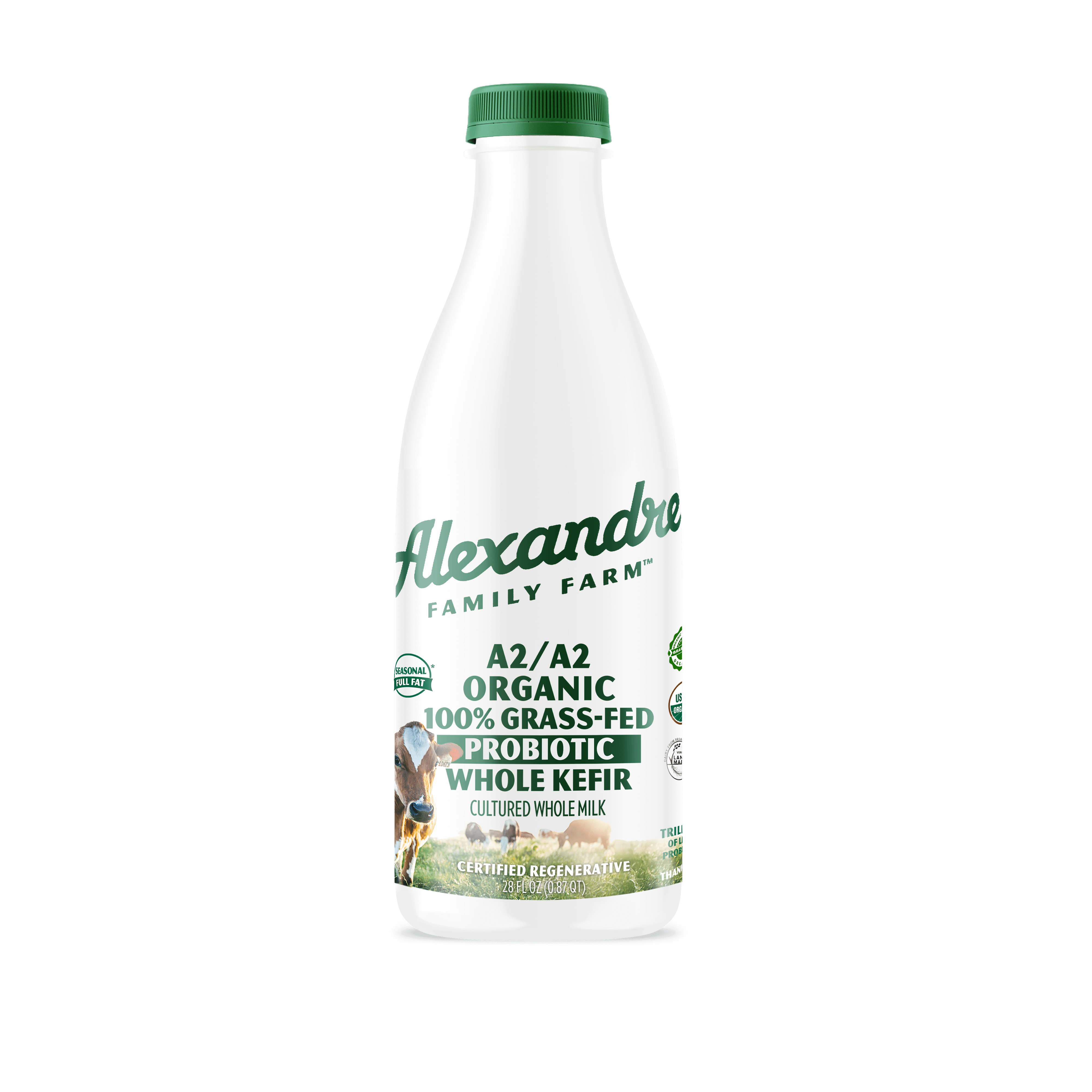 kefir plant fertilizer A2/A2 Organic 100% Grass-fed Whole Probiotic Kefir – Alexandre Family Farm, LLC